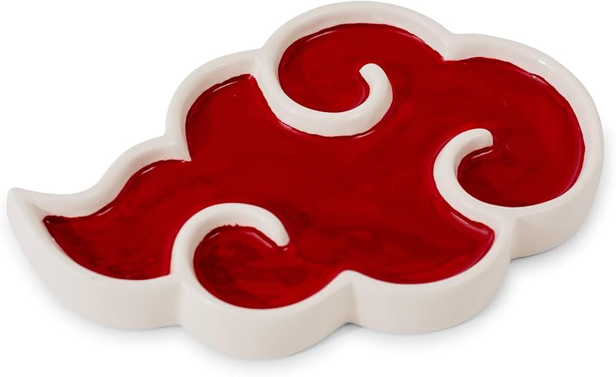 Amazon.com: Naruto Shippuden Akatsuki Red Cloud Ceramic Trinket
