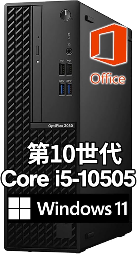 Amazon.co.jp: 【整備済み品】 デスクトップパソコン OptiPlex 3080