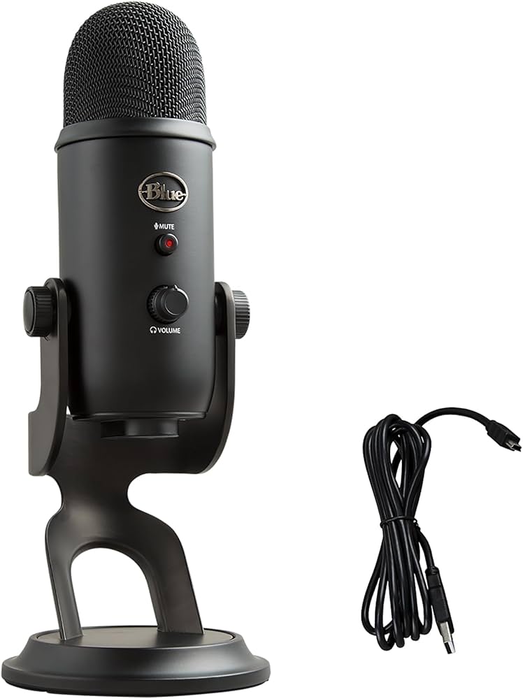 Amazon.com: Logitech Creators Blue Yeti USB Microphone for Gaming