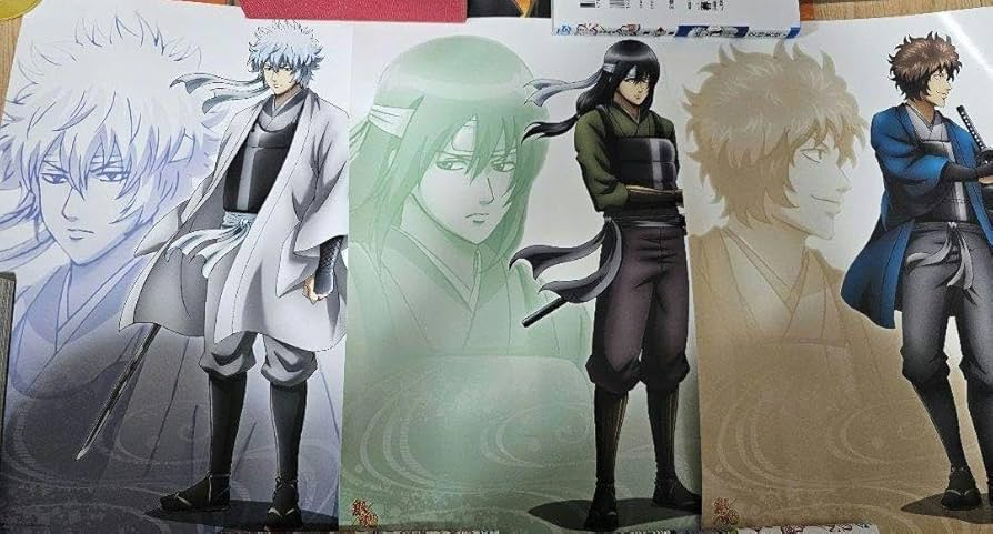 Amazon.co.jp: 銀魂 ポスター 万事屋 攘夷志士 坂田銀時 高杉晋助