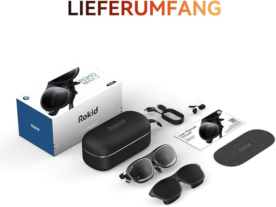 Amazon | Rokid Max 2 ARグラス｜215インチ大画面・600ニト高輝度