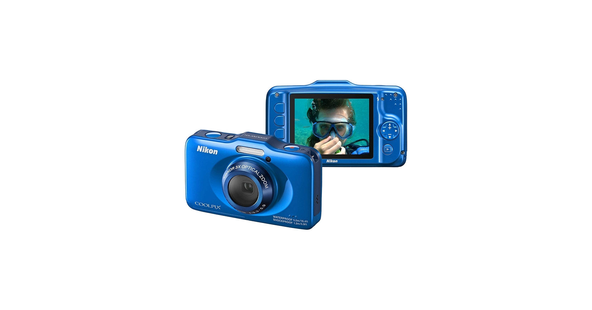 Amazon.com : Nikon COOLPIX S31 10.1 MP Waterproof Digital Camera