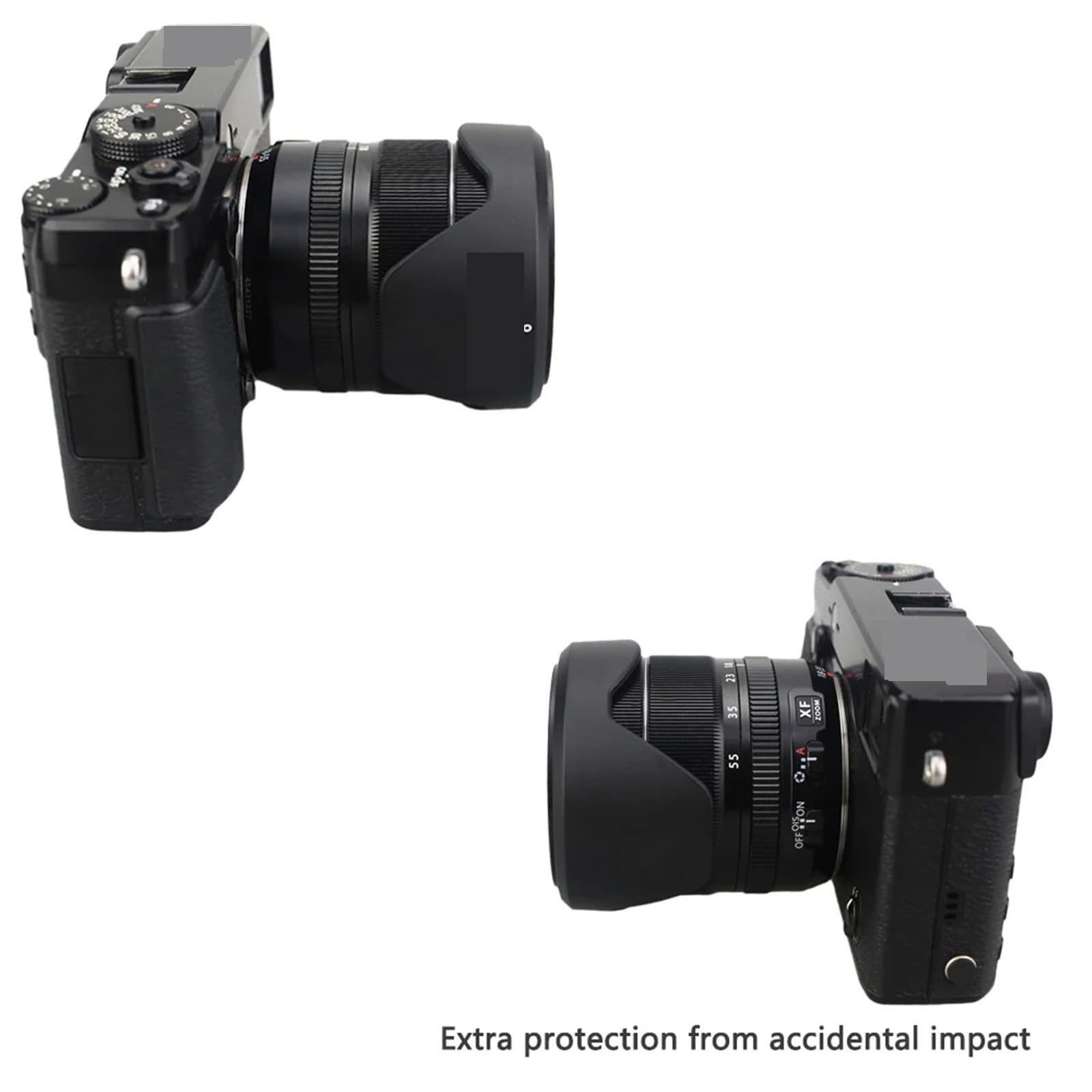 Amazon | レンズフード、for FUJINON XF14mm F2.8 R & XF18-55mm F2.8