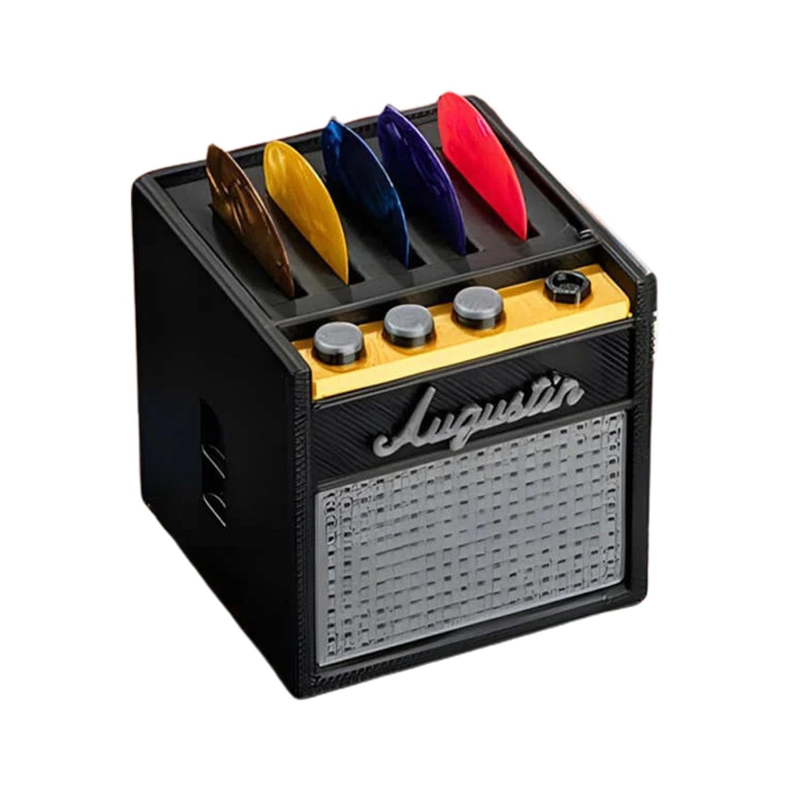 Amazon | ギターピックホルダー |アンプ スピーカー スタイル ギター