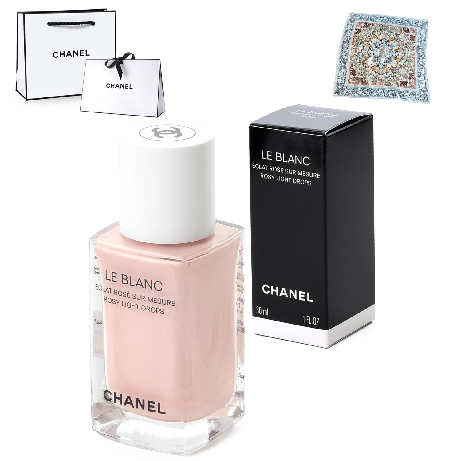 Amazon.co.jp: [セット品] CHANEL シャネル ル ブラン ロージー