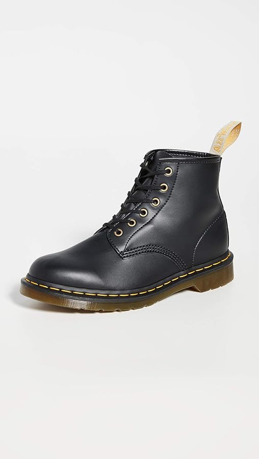 Amazon.com | Dr. Martens unisex-adult Vegan 101, Black Felix Rub