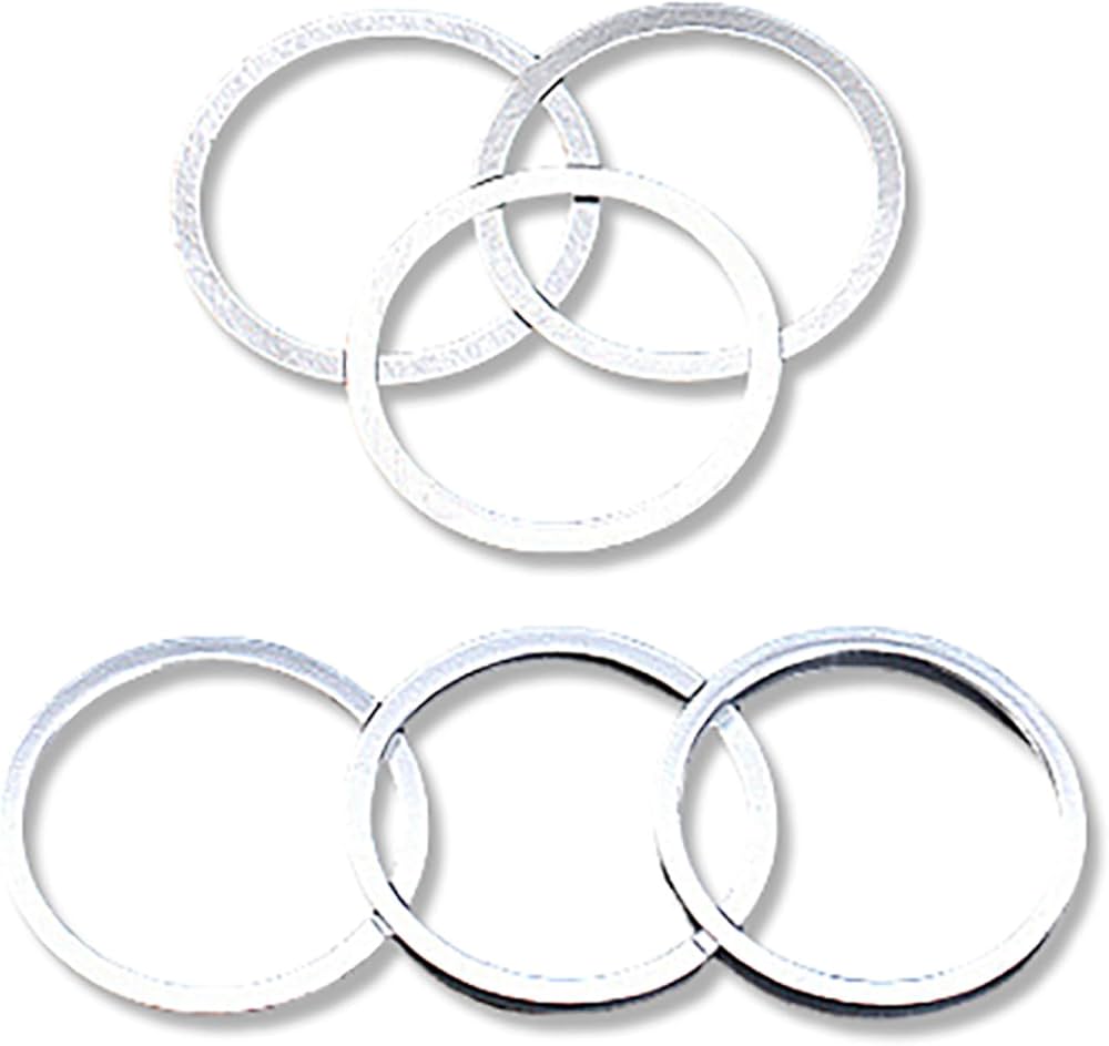 Amazon | morytrade ヘッドパーツスペーサー 6点セット 0.3mmx3 1/2