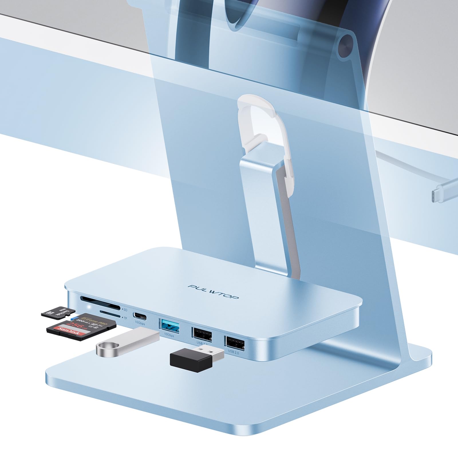 Amazon.com: iMac Accessories for i-Mac 2021/2023/2024, PULWTOP USB