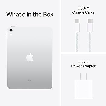 2022 Apple iPad (10.9-inch, Wi-Fi, 256GB) - Silver (Renewed