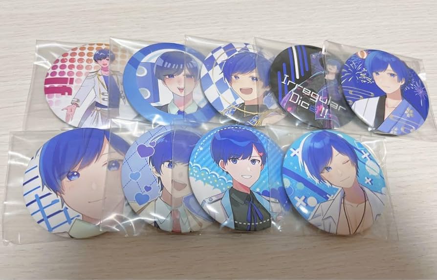 いれいす 花鳥風月缶バッジ ×52 5番様 (詳細必読) いれいす 花鳥風月缶