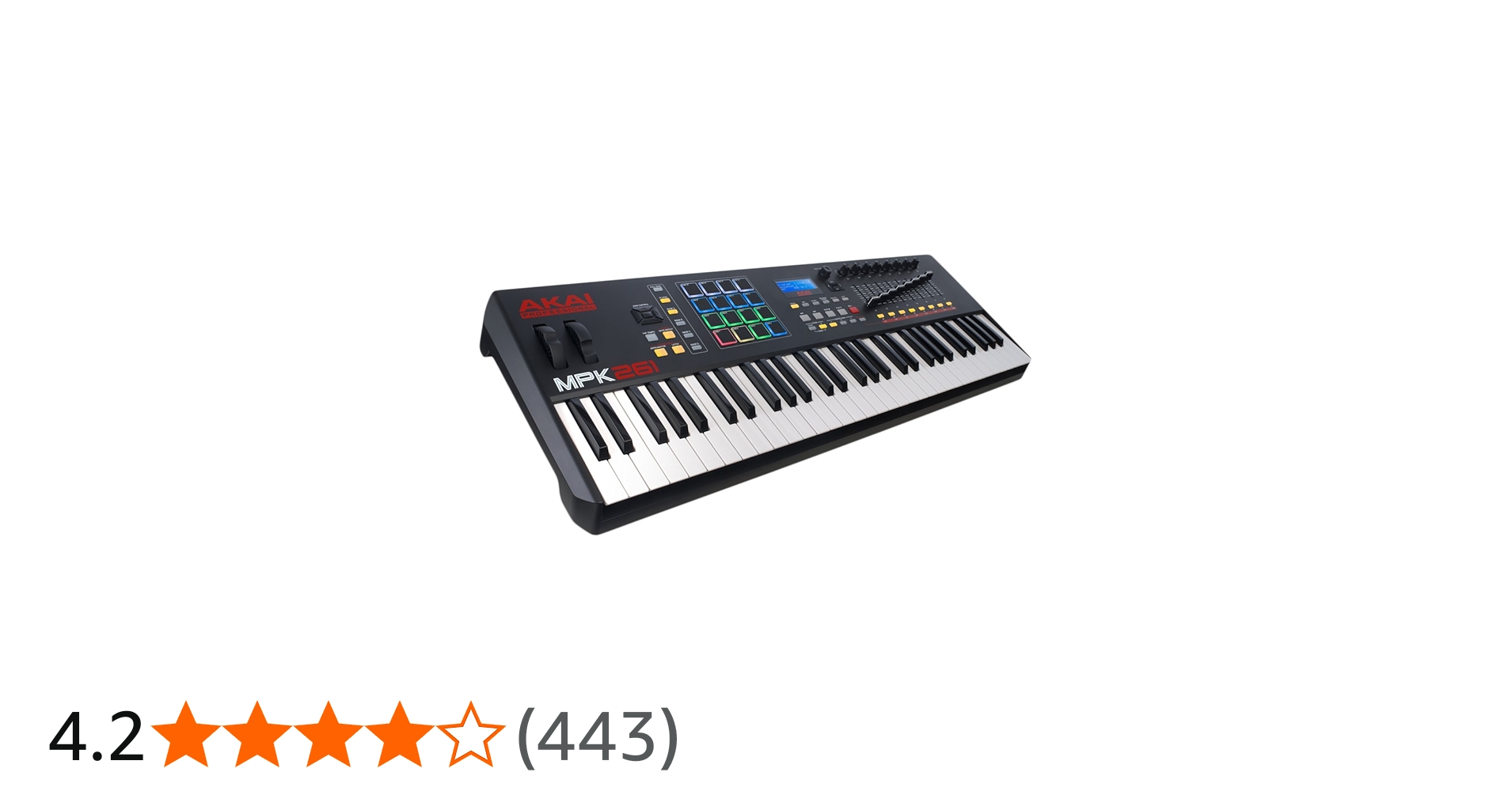 Amazon | AKAI professional アカイ MPK261 61鍵盤MIDIキーボード