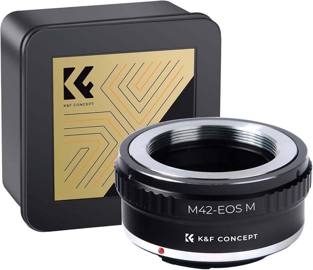 Amazon | K&F CONCEPT マウントアダプター M42 Canon対応 EFマウント