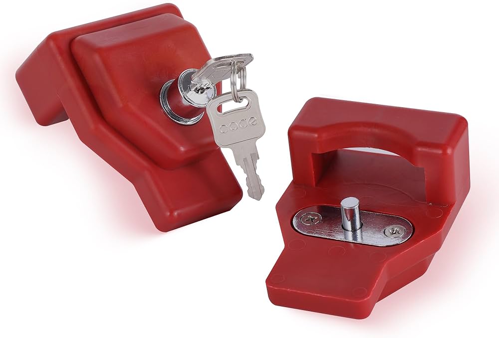 Amazon.com: NAKAKEKO Plastic, Glad Hand Lock, Keyed Alike Pair (6