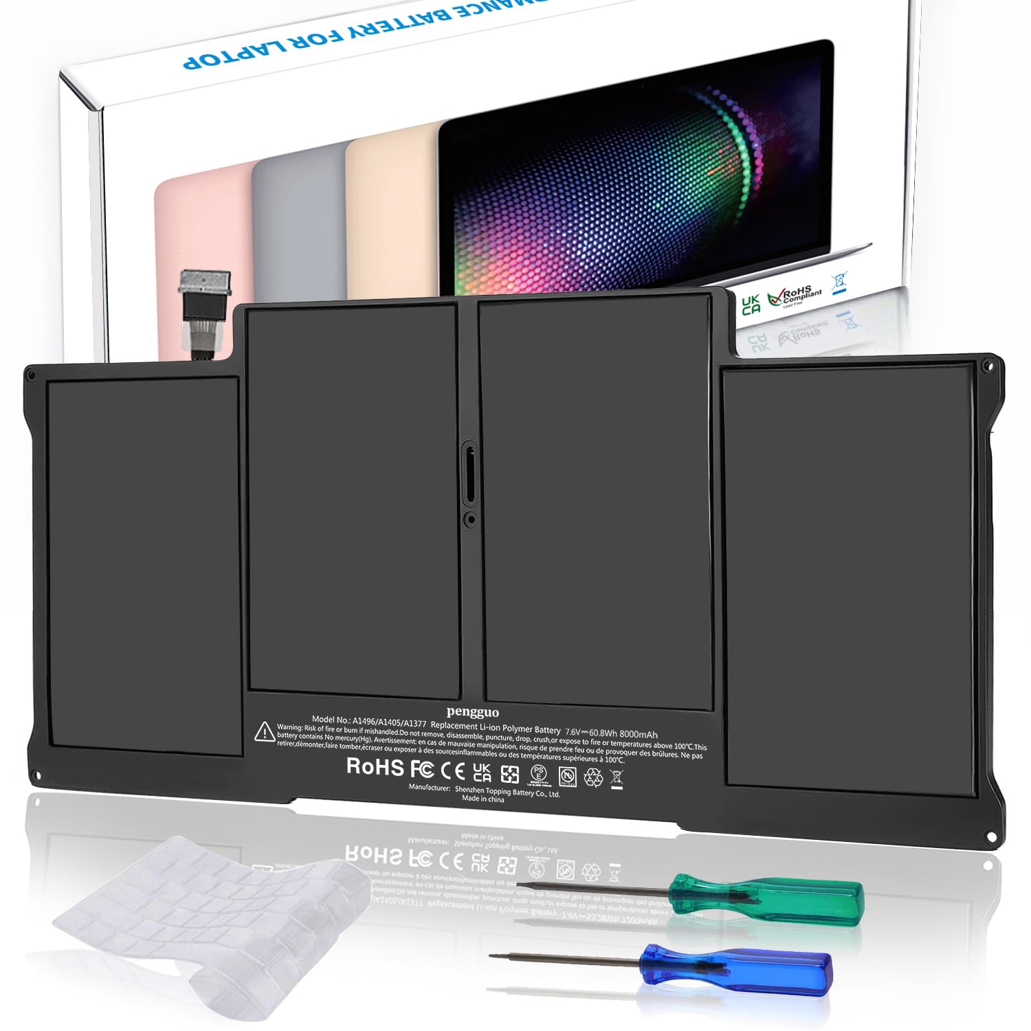 Amazon.co.jp: A1466 MacBook Airバッテリー 置換 MacBook Air 13