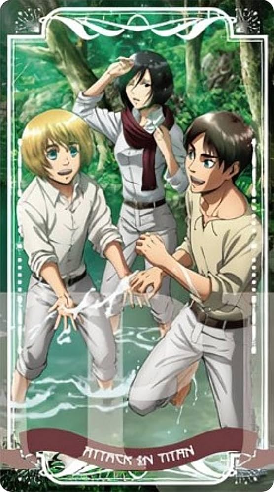 Amazon.co.jp: 【エレン＆ミカサ＆アルミン】進撃の巨人 アルカナ