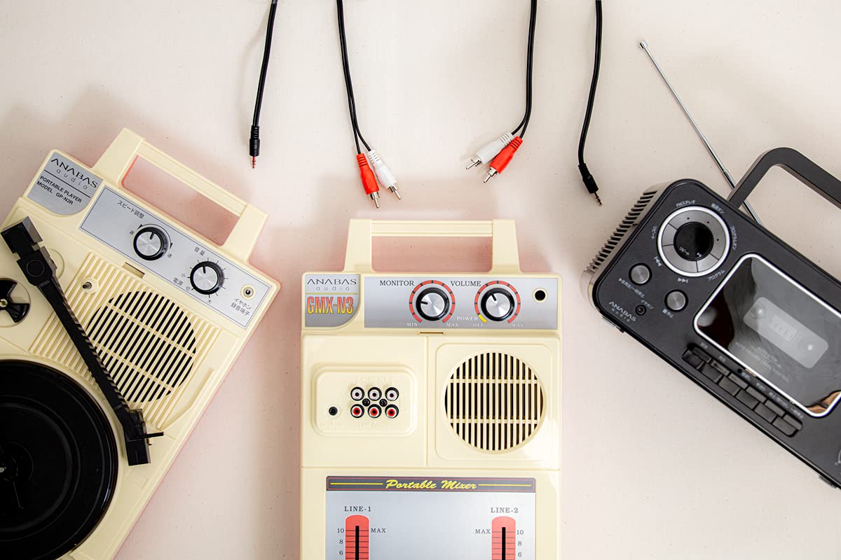 Amazon | ポータブルレコードプレーヤー＆ミキサー (レコード