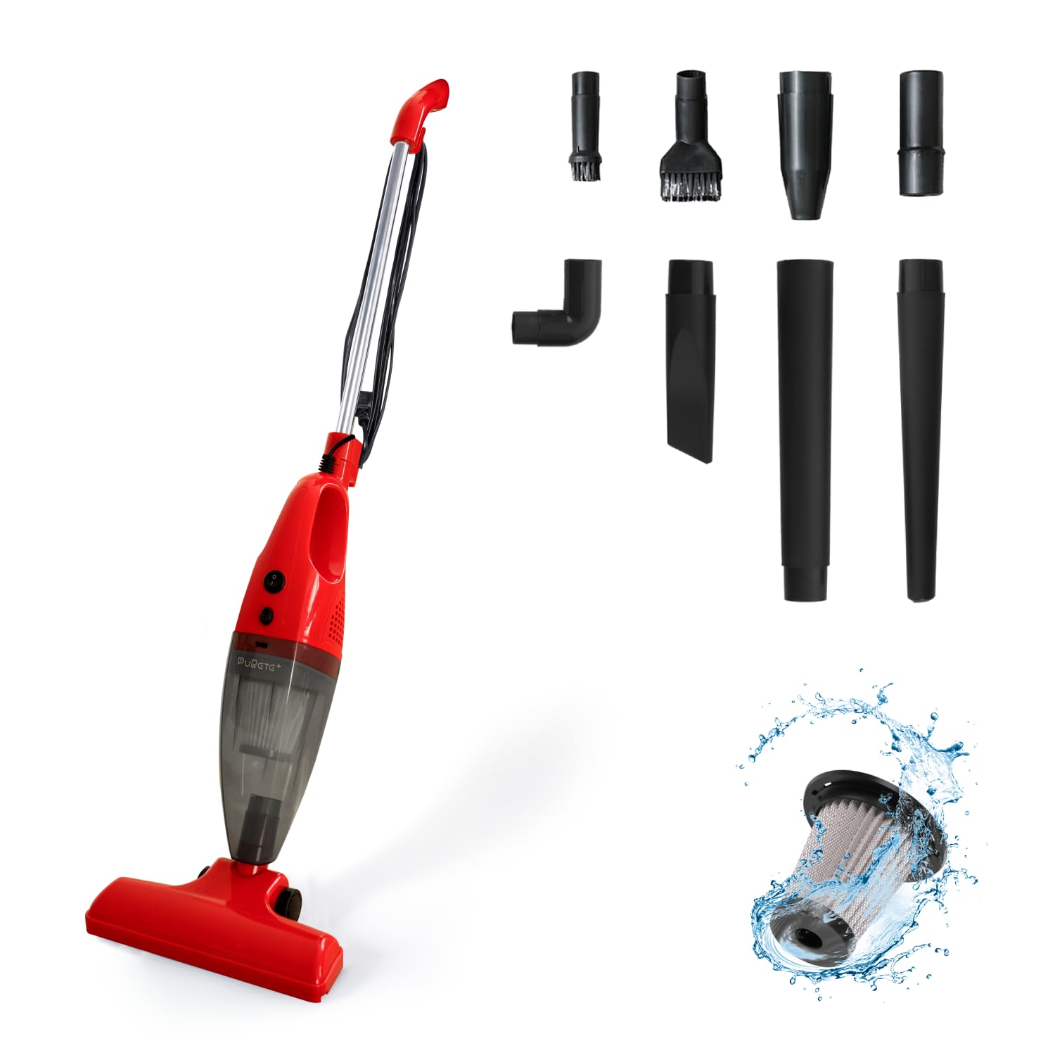 Amazon | 掃除機 スティック型 サイクロン クリーナー 軽量 2WAY