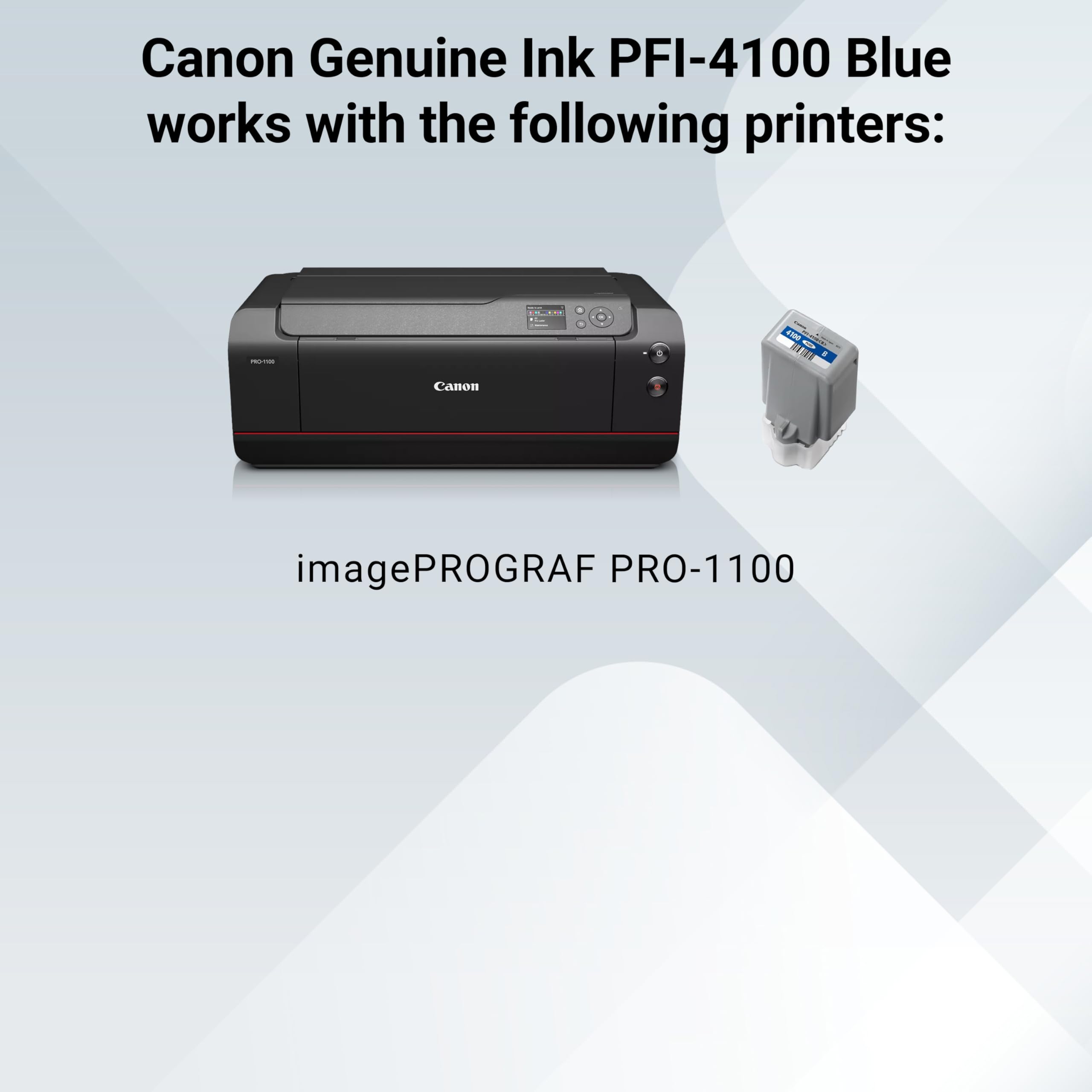 Amazon.co.jp: Canon PFI-4100 純正ブルーインクタンク imagePROGRAF