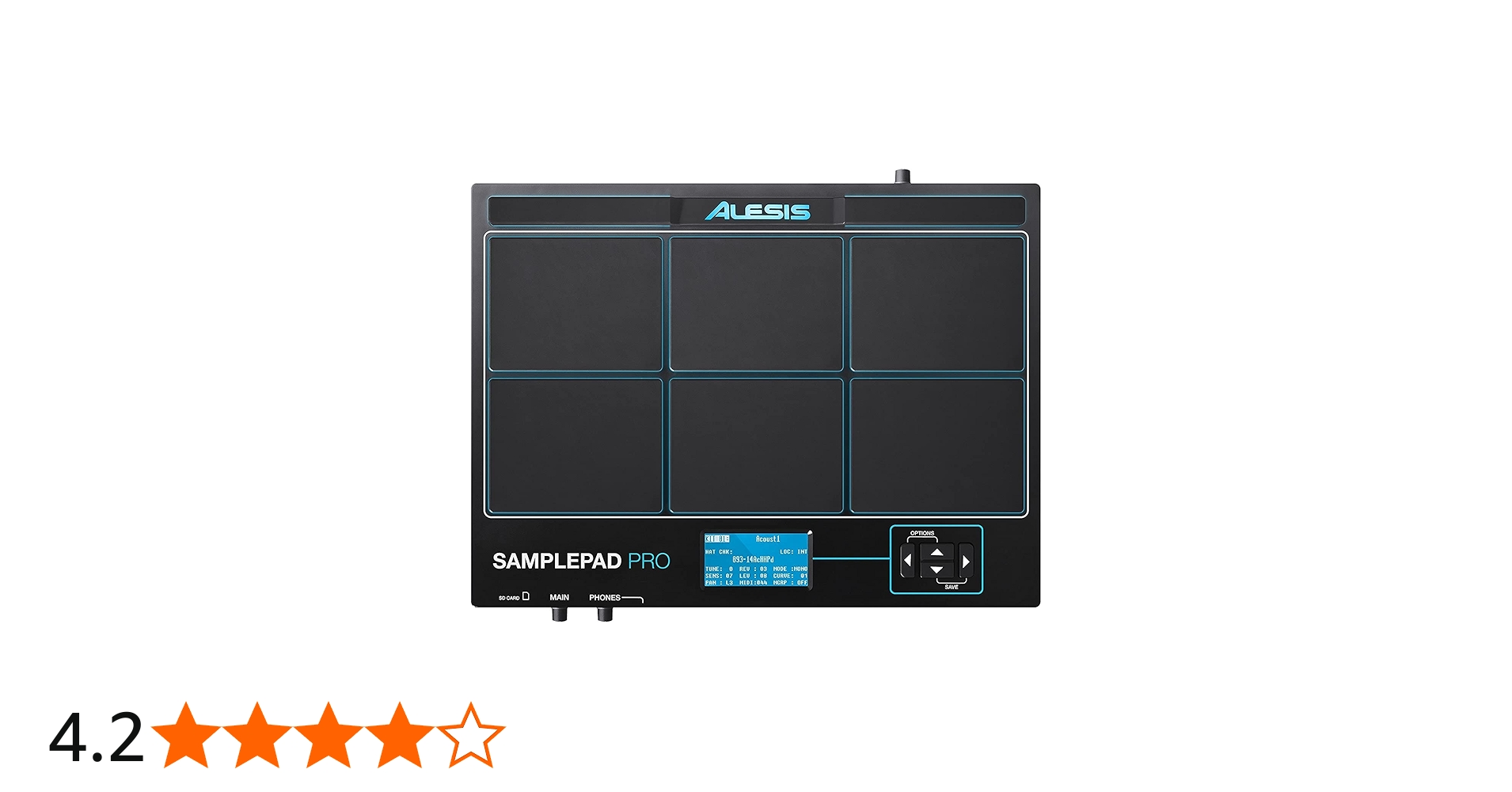 Amazon | Alesis サンプリングパッド 8パッド MIDI端子 SDカード対応