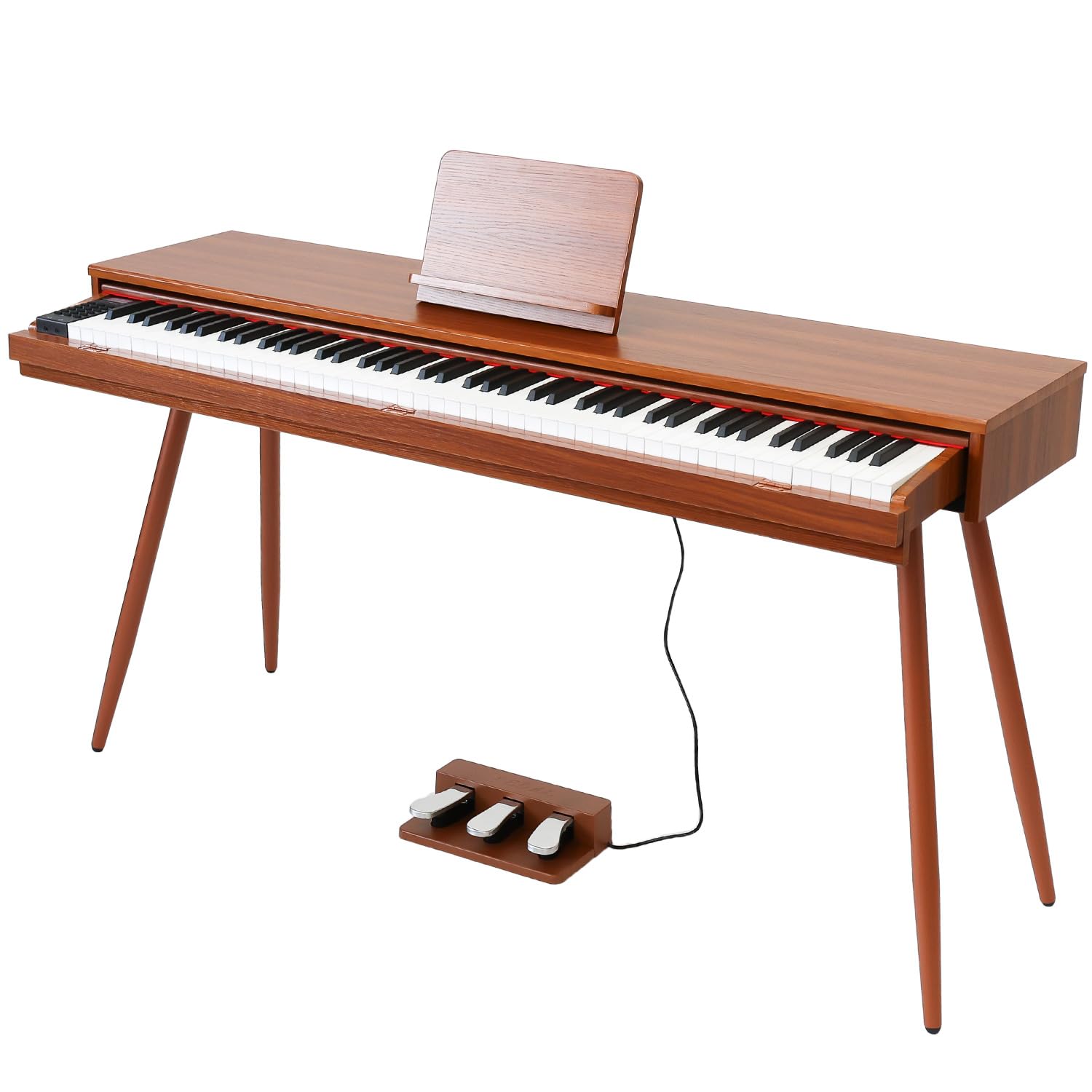 Amazon | [MRG] 電子ピアノ 引き出し式 88鍵盤 木製 MIDI対応 楽譜