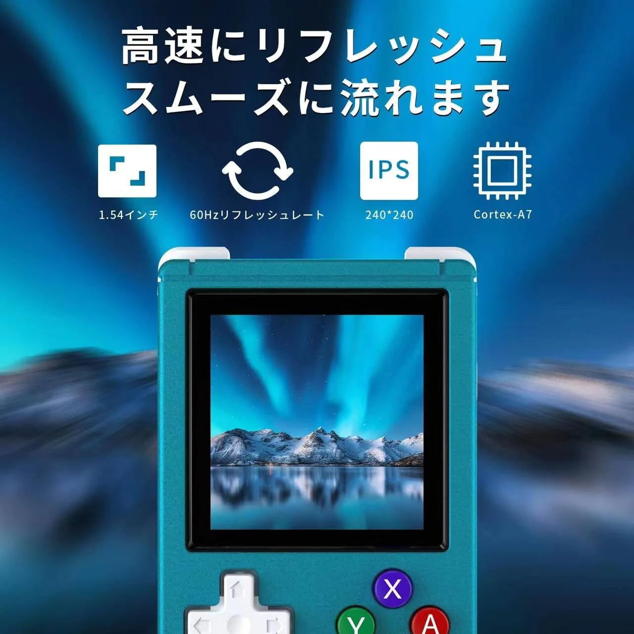 Amazon | Anbernic RG Nano ハンドヘルドゲーム機 ミニゲーム機 1.54