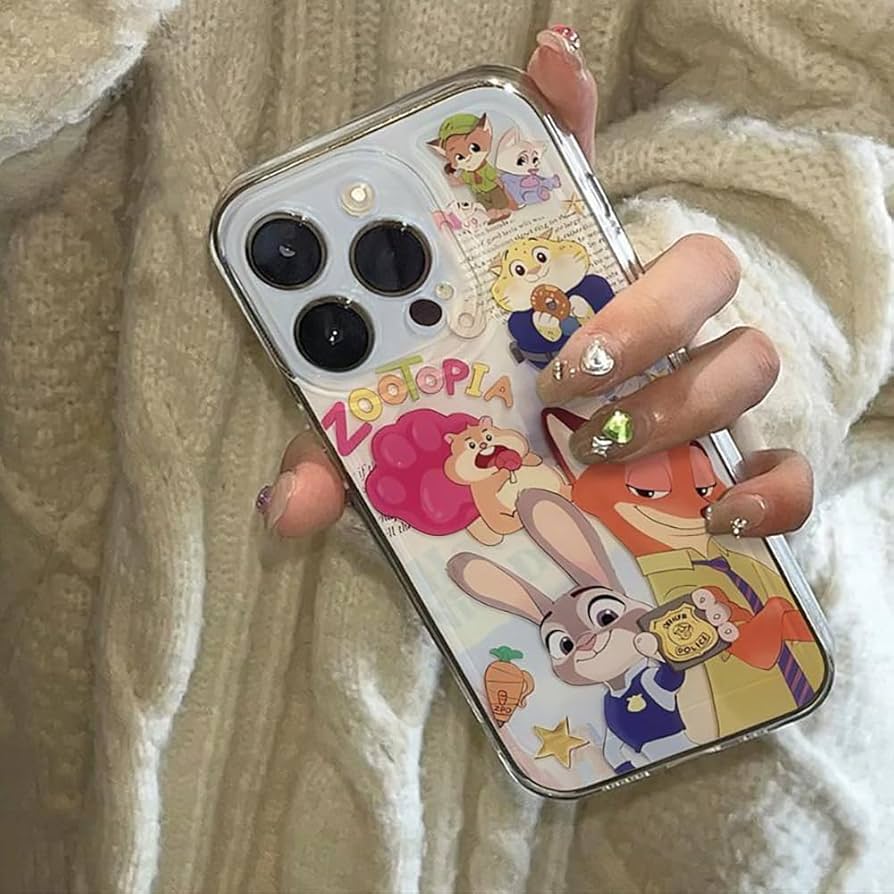 Amazon.co.jp: CASETK iPhone 14用 ケース ズートピア Zootopia Nick