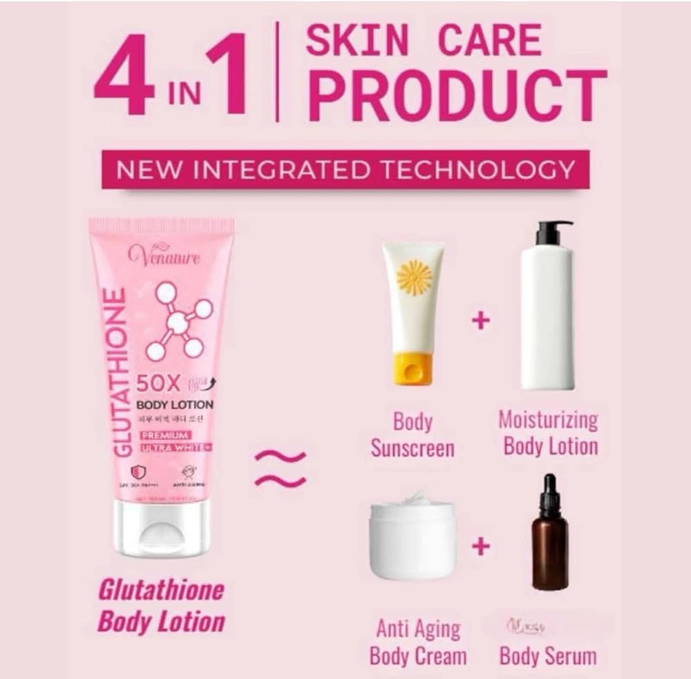 Amazon.com : Venature Glutathione 50x Tone Up Body Lotion