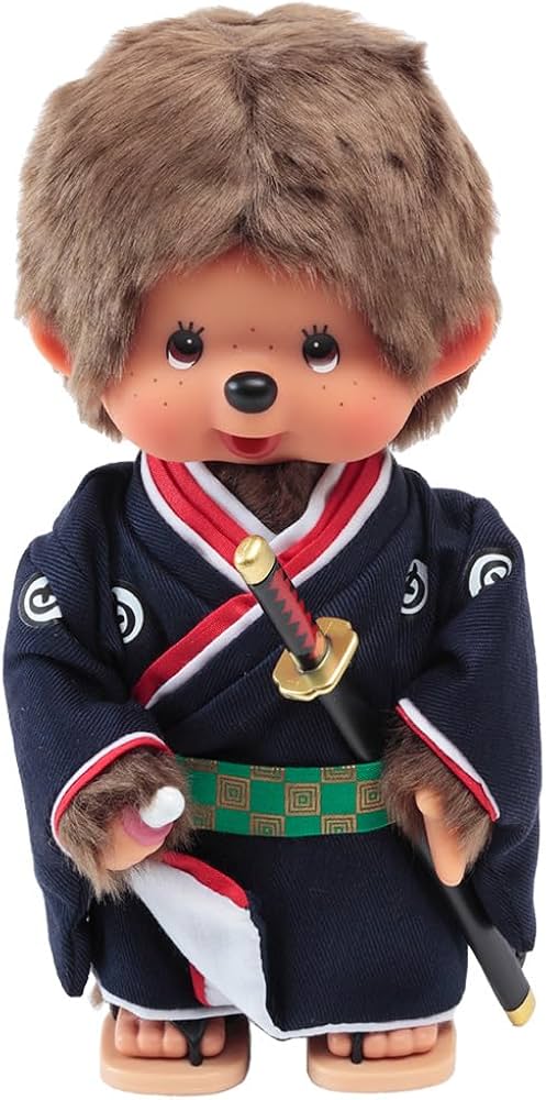 Amazon.co.jp: 久月official オリジナル お着物姿モンチッチ 男の子