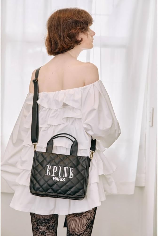 ÉPINE PARIS QUILTING BAG BOOK BLACK ([バラエティ]) | 宝島社 |本