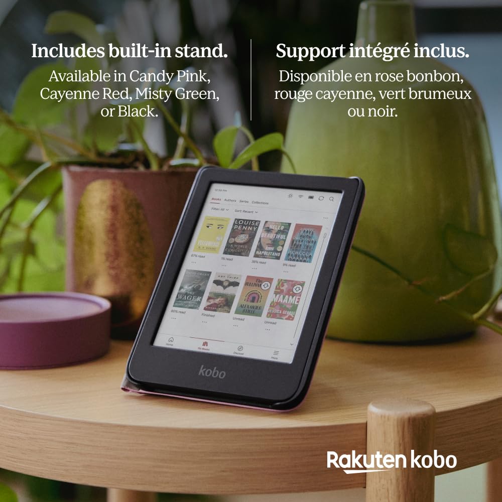 Amazon.com : Kobo Clara Colour/BW SleepCover Case | Black | Sleep