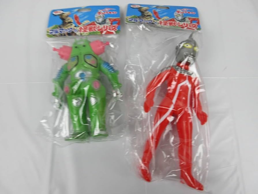 Amazon.co.jp: ソフビ ブルマァク 復刻 キングジョー 緑色