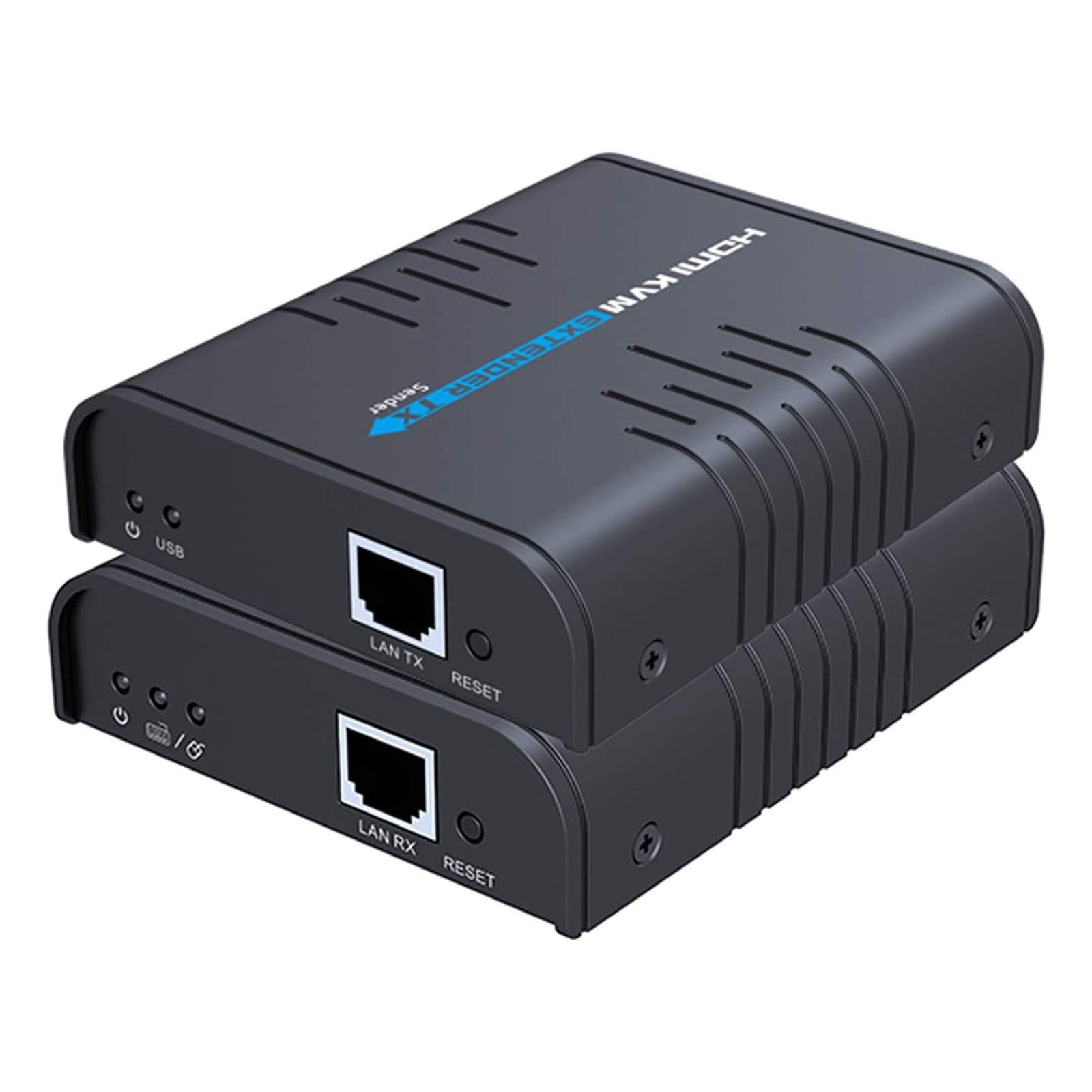 Amazon.com: AGPTEK USB HDMI KVM Extender Over Single Cat 5/5E/6/7