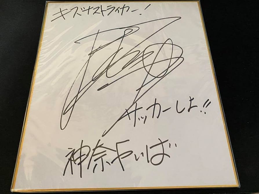 Amazon.co.jp: 当選証書付き 声優 保志総一朗 直筆サイン色紙 z