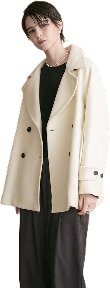 Amazon.co.jp: [アーバンリサーチ] Pコート スーパー100メルトンP