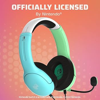 Amazon.com: PDP Gaming LVL40 Stereo Headset with Mic for Nintendo