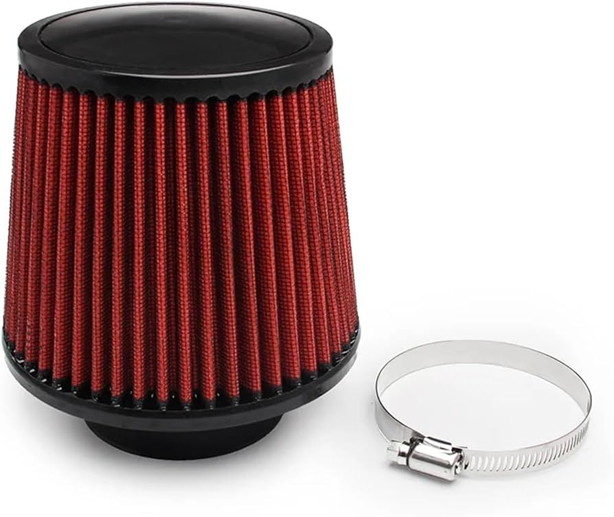 Amazon.co.jp: バイク エアクリーナー 76mm 100mm 車用吸気エア