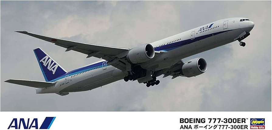 Amazon.com: Hasegawa 1/200 ANA B777-300ER Plastic Model 18 : Arts