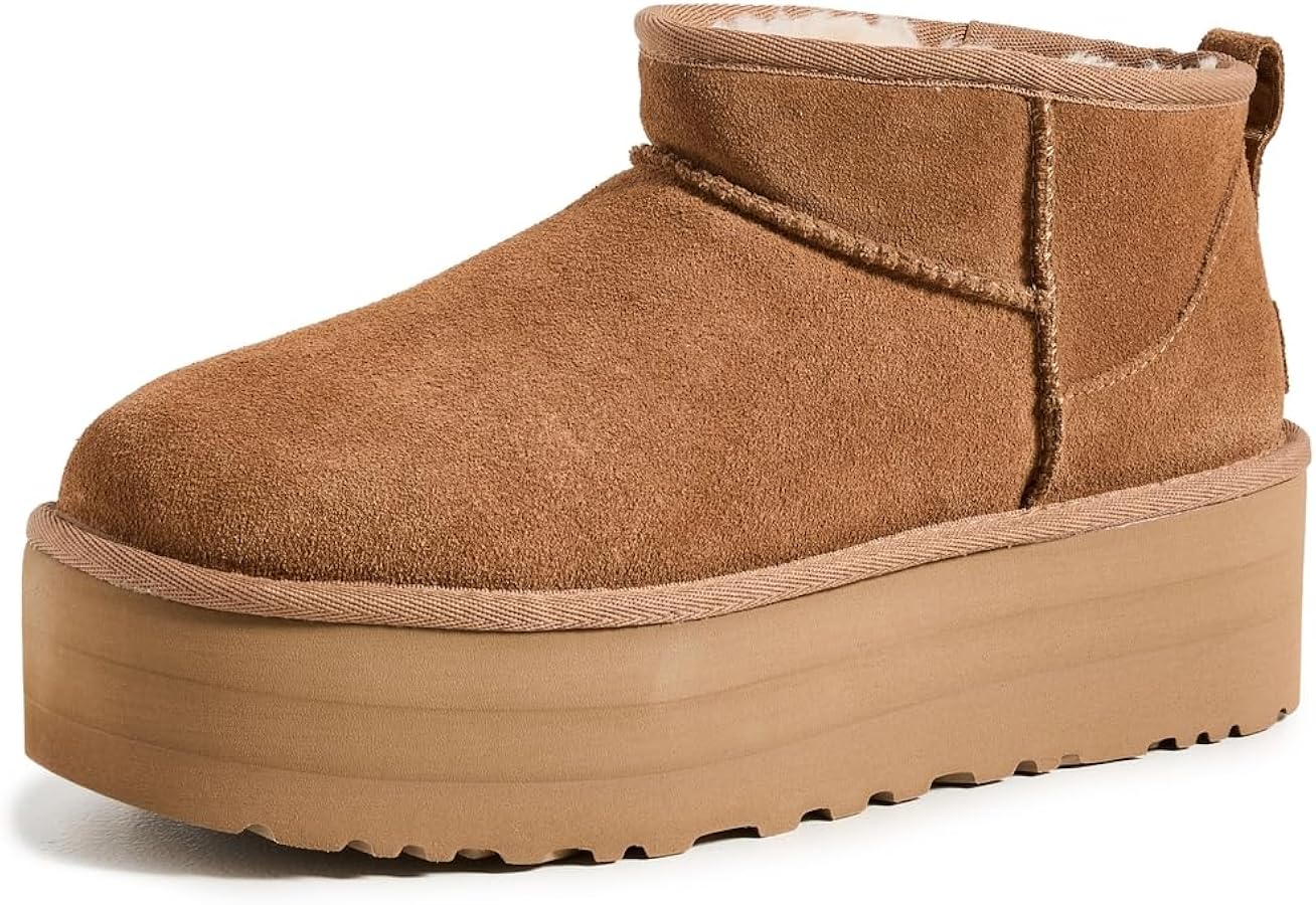 Amazon.com: UGG Women's Classic Ultra Mini Platform Boot, Chestnut