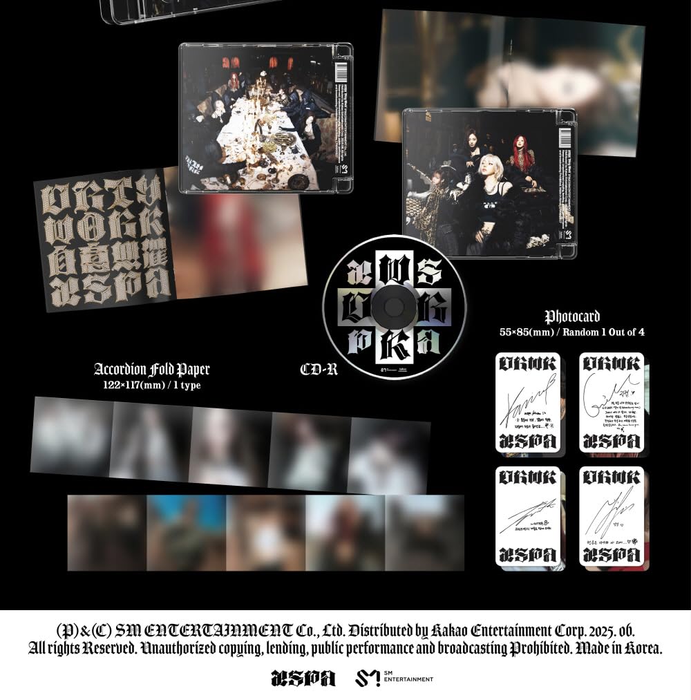 Amazon.com: aespa Dirty Work [Dirty Code Ver.] Single Album : Home