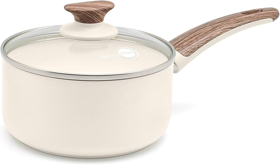 Amazon｜グリーンパン GREENPAN 片手鍋 ソースパン 16cm IH ガス 対応