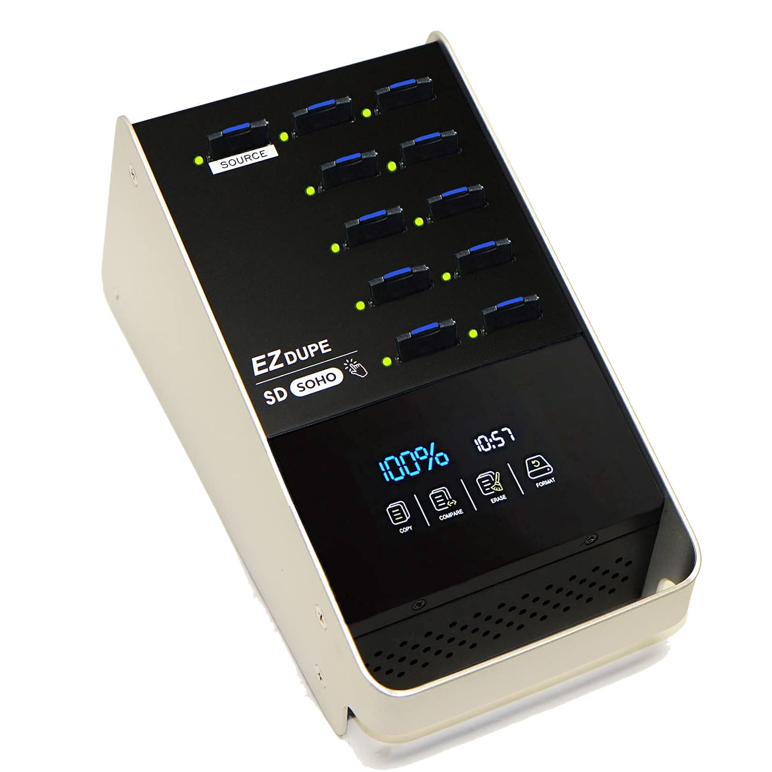 Amazon | EZ Dupe 1~10 SD デュプリケーター タッチスクリーン付き
