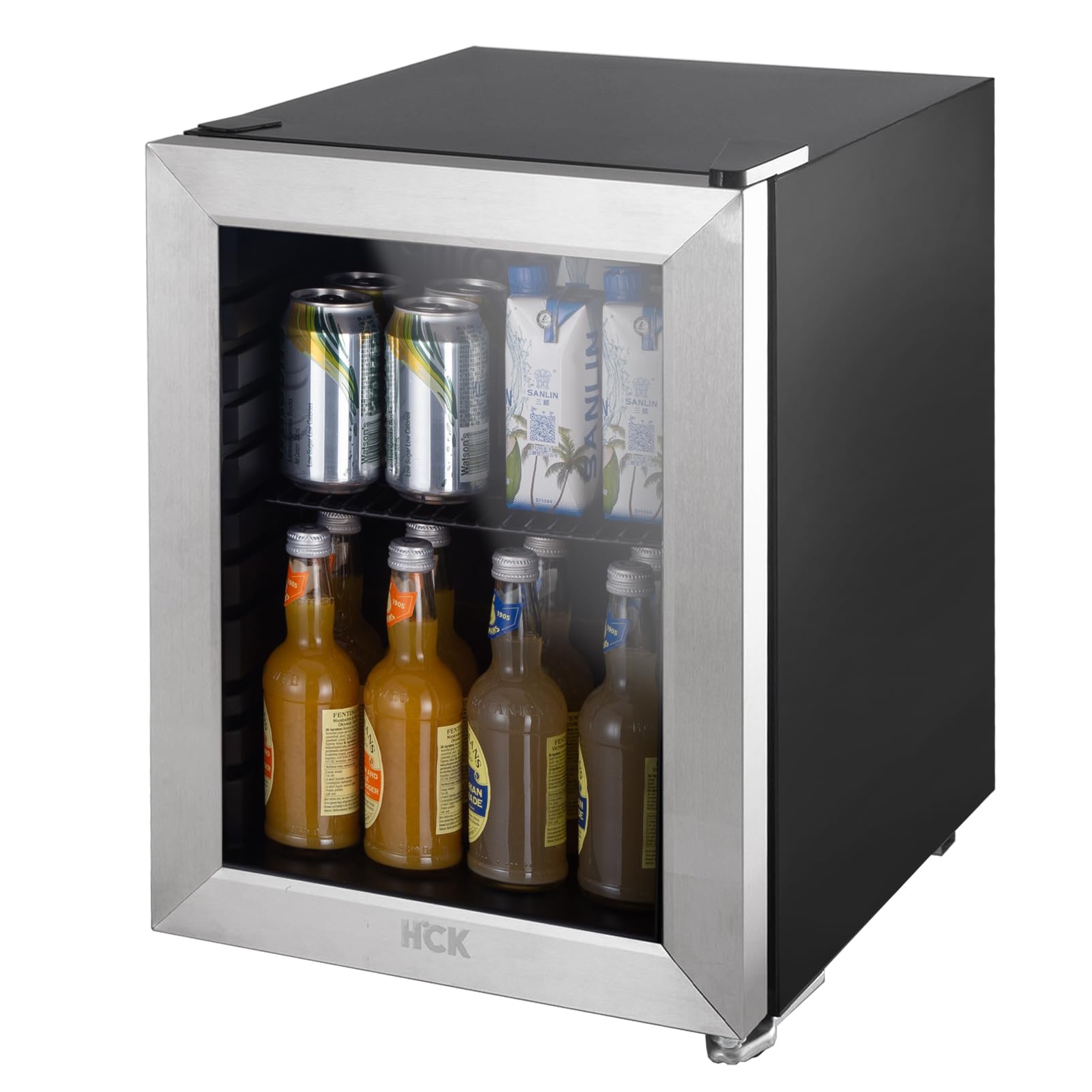 Amazon | HCK 冷蔵庫 小型 23L お酒 ドリンク用 日本酒セラー ワイン