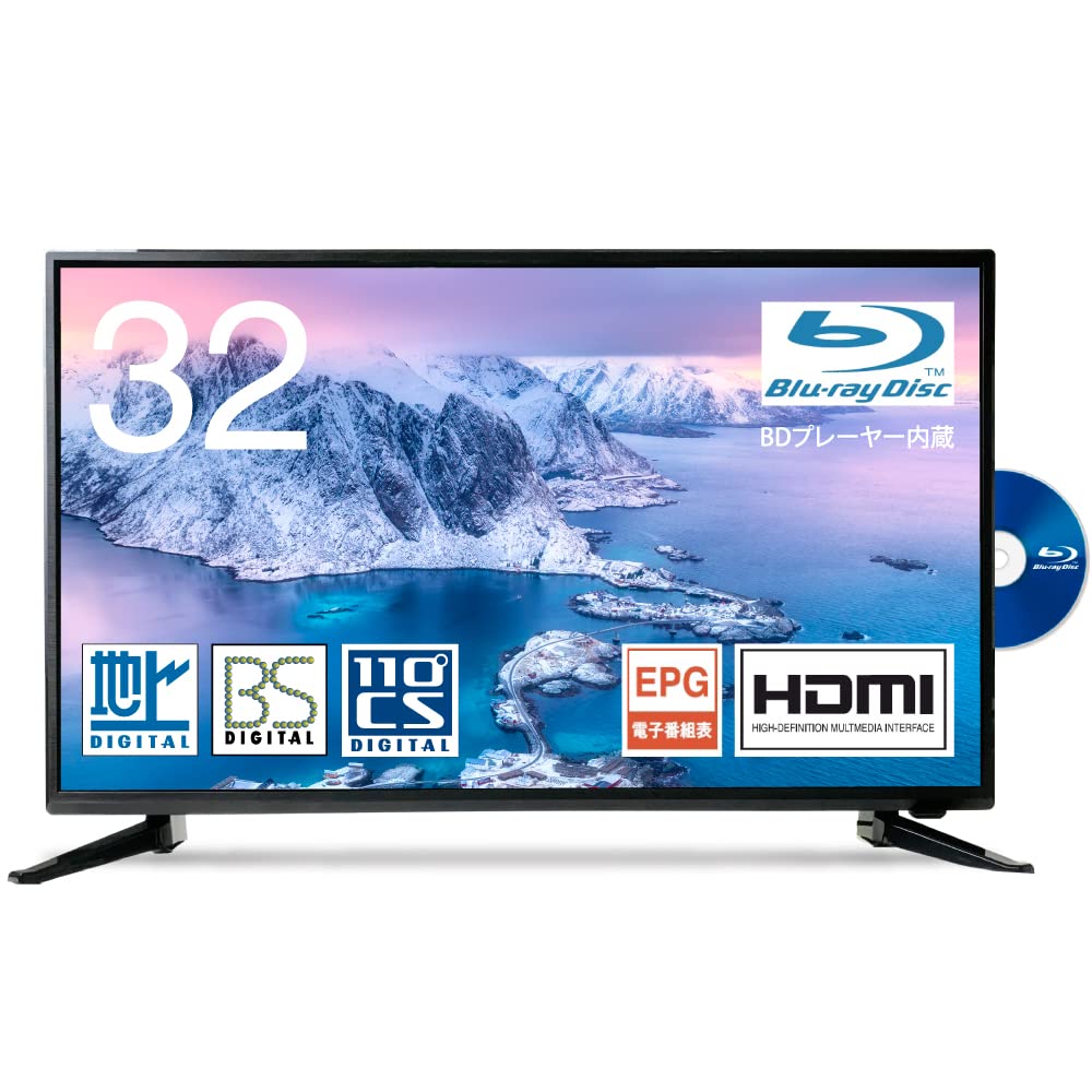 Blu-ray HDD 一体型 テレビ 三菱 リアル lCD-32BHR300 Blu-ray HDD 一