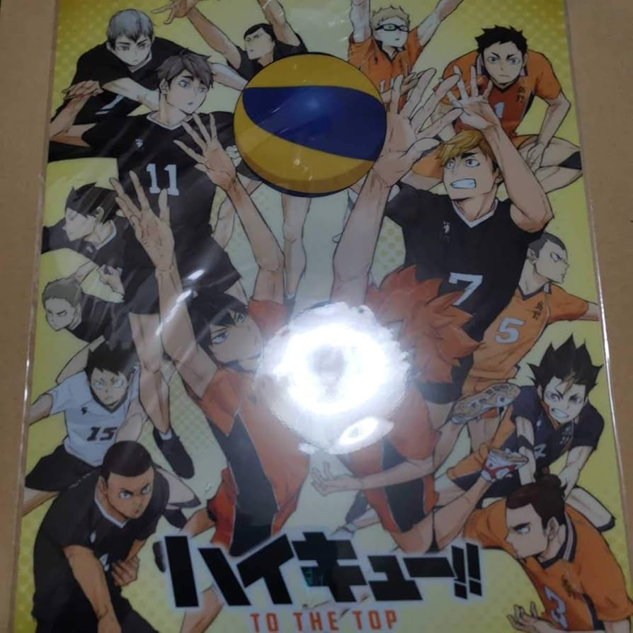 Amazon.co.jp: ハイキュー!! TO THE TOP クリアファイル バケモンたち