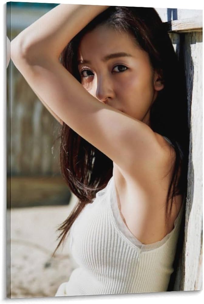 Amazon.co.jp: 板野友美女優の写真ポスター279 Canvas Art Poster And