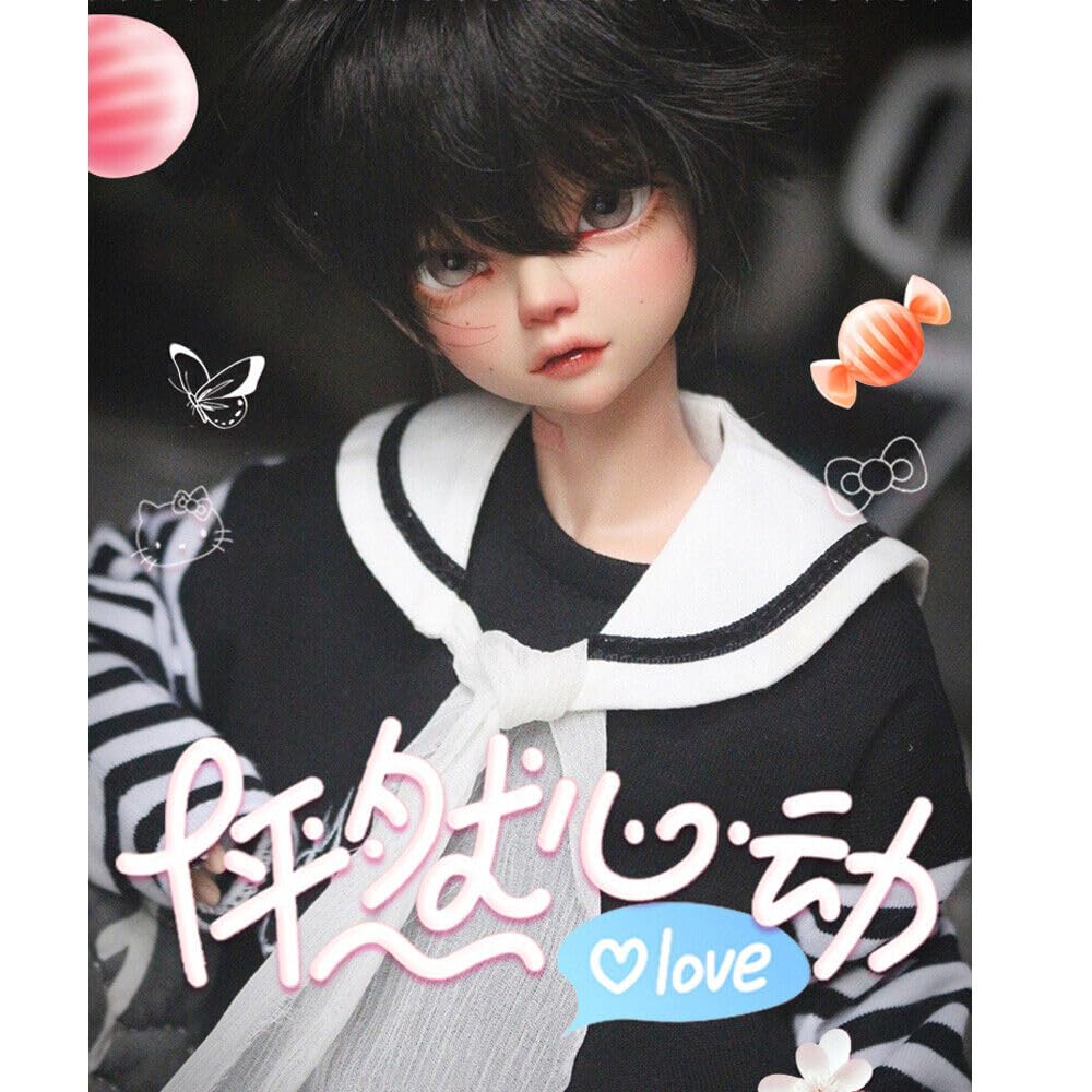 Amazon.co.jp: Meeler BJDドール フルセット1/4 球体関節人形 男の子