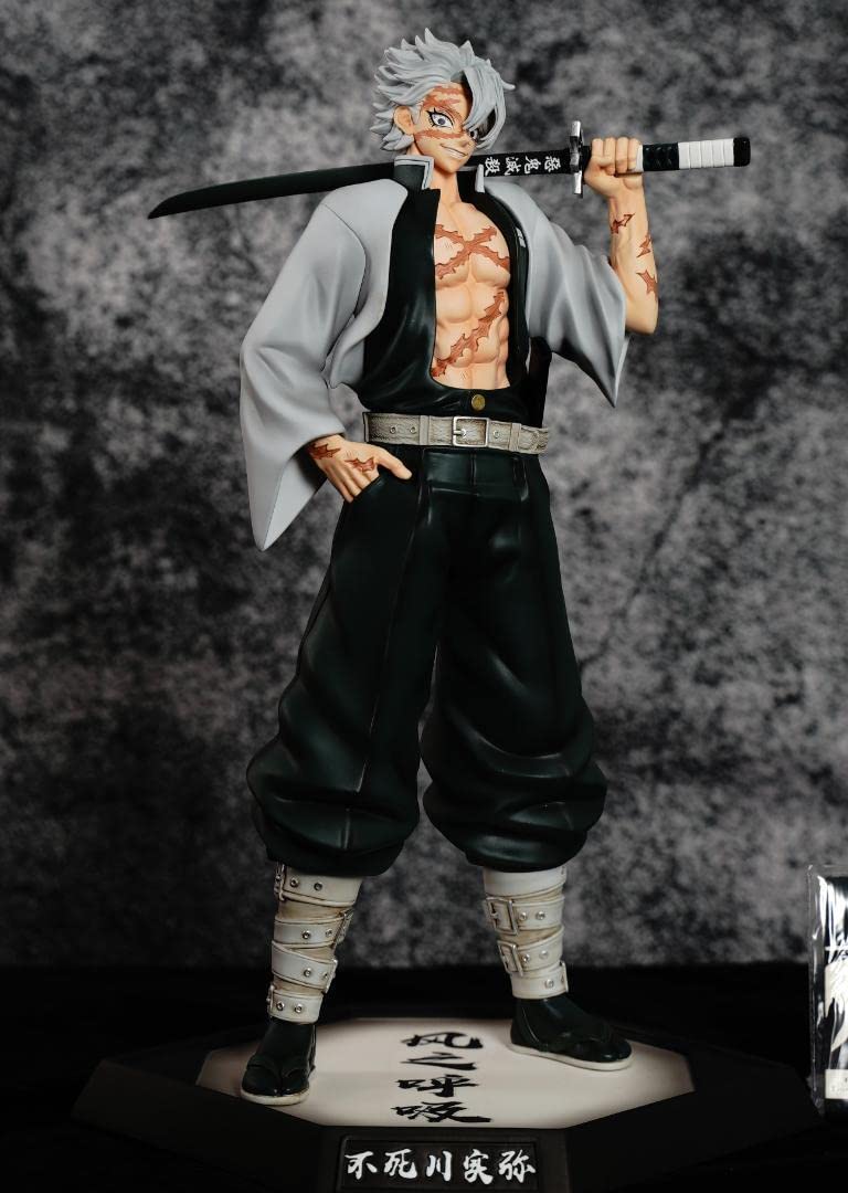 Amazon.co.jp: 風柱 不死川実弥 フィギュア ガレージキット 塗装済み