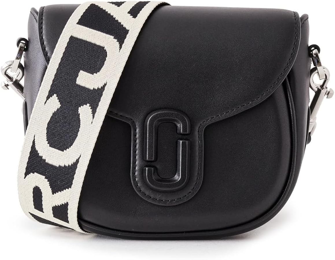 Marc Jacobs Women's The Saddle Bag, Black, One Size: Handbags