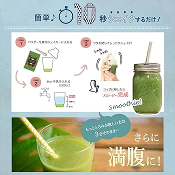 Amazon.co.jp: 置き換えダイエット IDEAダイエットスムージー 2袋