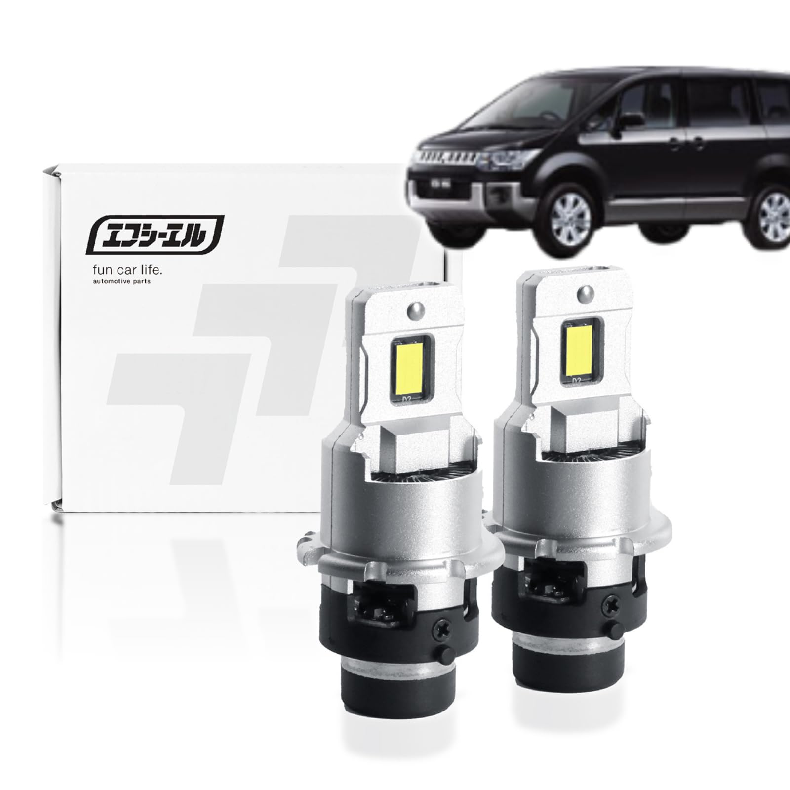 Amazon | fcl.(エフシーエル) デリカd5 cv5w d2s led ヘッドライト